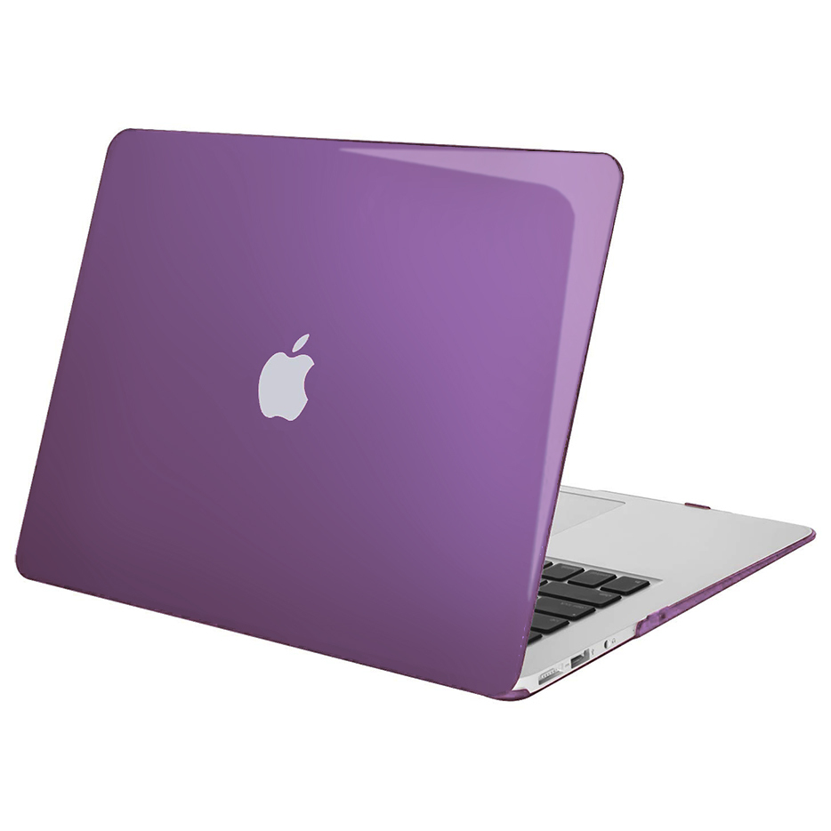 Purple macbook air case sales